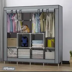 GENERICO - Ropero Armable Portátil De Tela De 4 Cuerpos