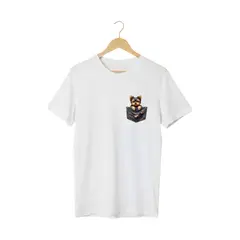 GENERICO - Polo con estampada de perro yorshire