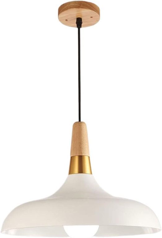 Lámpara colgante moderna E27 ø35cm - Blanco