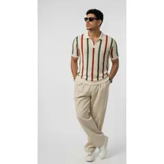 GENERICO - POLO CAMISERO CASUAL HILO EN TENDENCIA PARA HOMBRE