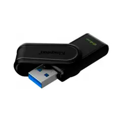 KINGSTON - MEMORIA USB DATATRAVELER EXODIA S DTXS-64GB 64GB USB 3.2 GEN 1 COLOR NEGRO PN DTXS-64GB