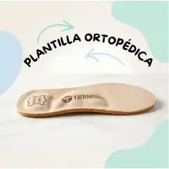 TIERNITOS - Plantilla Ortopédica de Cuero
