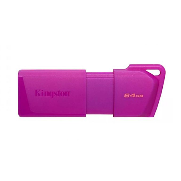 MEMORIA USB DATATRAVELER EXODIA M 64GB USB 3.2 GEN 1 TIPO A PURPURA NEON P-N KC-U2L64-7LP