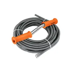 TRUPER - Desatorador Destapacaños 15m Tipo Barreno 15150