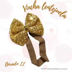 GENERAL - Vinchas de bebes en lentejuelas