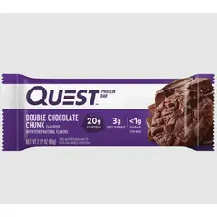 QUEST - Barra de proteína 60 gr - Double Chocolate Chunk