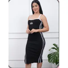 MONTIVA - VESTIDO LARGO EN RIB GRUESO