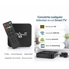 MXQ - TV Box Android PRO 5G 4K WiFi Control Remoto USB HDMI