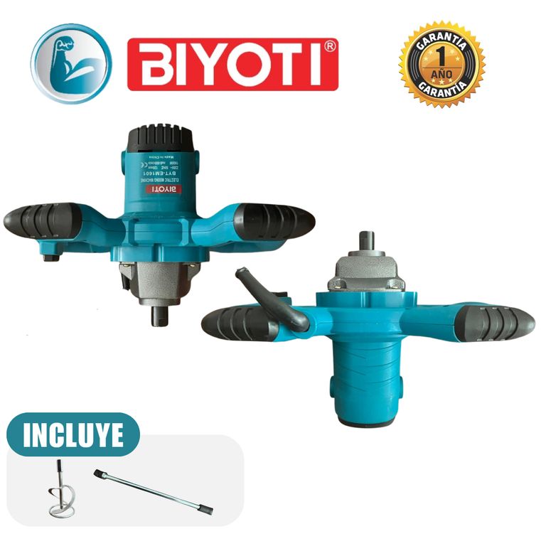 MEZCLADORA ELÉCTRICA 1900W BYT-EM1601