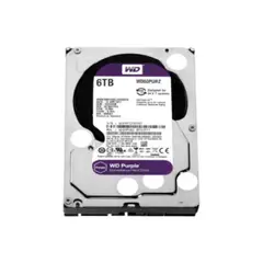 WESTERN DIGITAL - Disco Duro WD60PURZ, 6TB, SATA, 3.5, plomo