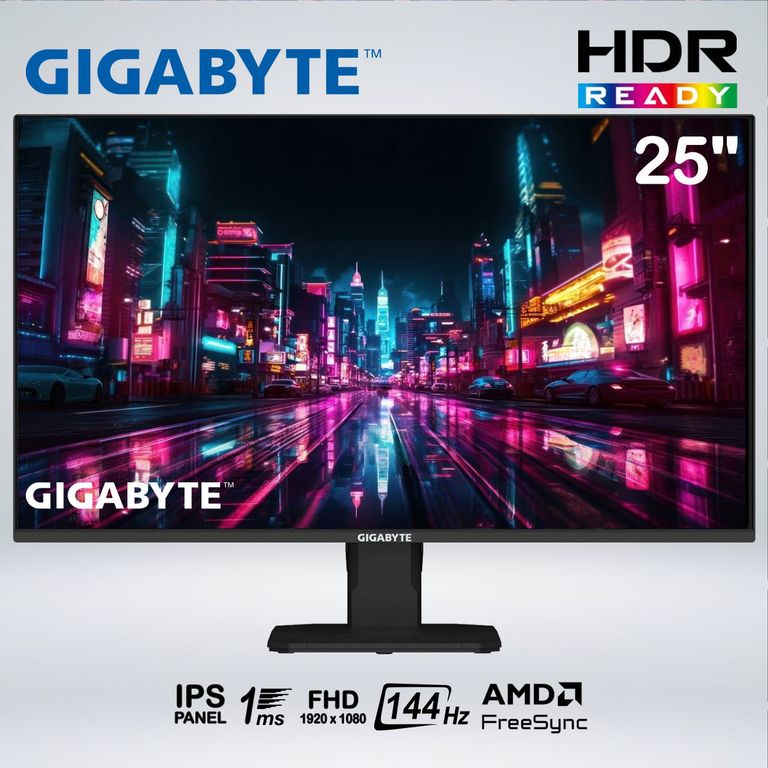 MONITOR GAMER GS25F14 FULL HD 24,5" IPS 144hz 1ms HDR10 AMDfreesync