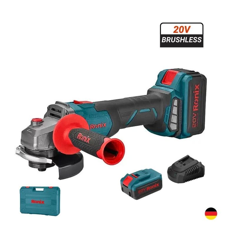 Amoladora Inalámbrica 4 1/2″ 20V 4Ah BRUSHLESS 8901K