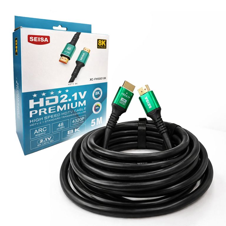Cable HDMI 8K 2.1 48Gbps 4K 120Hz HDR eARC Gaming Alta Velocidad