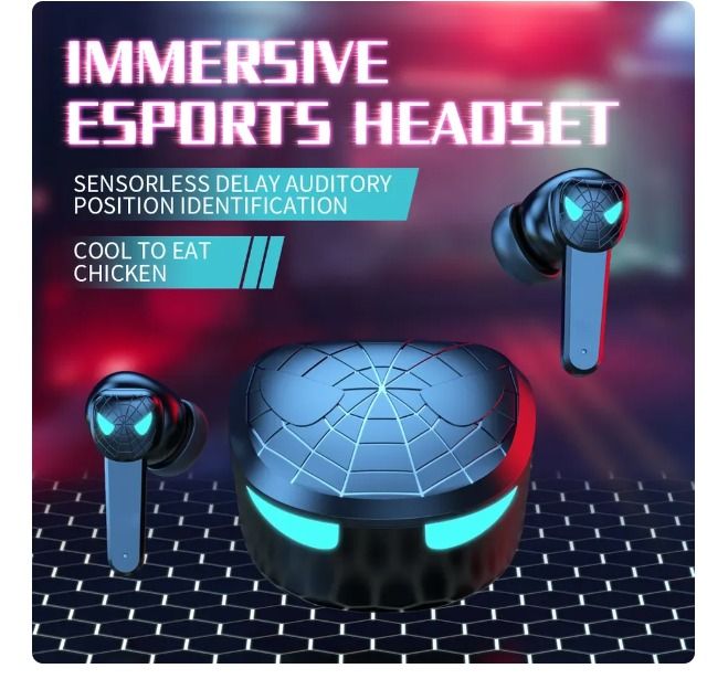 Auriculares TWS TG10 inalámbricos por Bluetooth audífonos intrauditivos para videojuegos