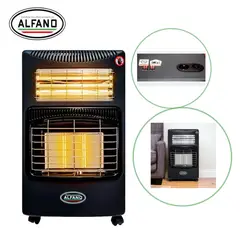 ALFANO - Estufa Dual Gas Y Eléctrica Ld-168gqfnew