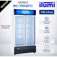 ILUMI - Visicooler Fan Cooling de 750 litros BC-7502FC