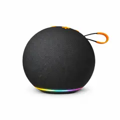 GENERICO - Parlante Bluetooth Portátil con Luz RGB y Correa Vexa Negro