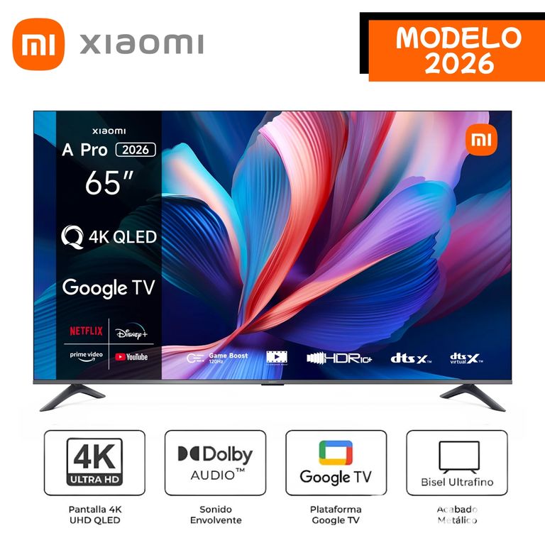 Televisor A Pro 65" Pulg. Qled 4K Ultra HD Smart - Modelo 2026