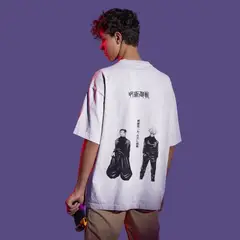 GENERICO - Polo oversize streetwear de Jujutsu Kaisen - ECLIPSE