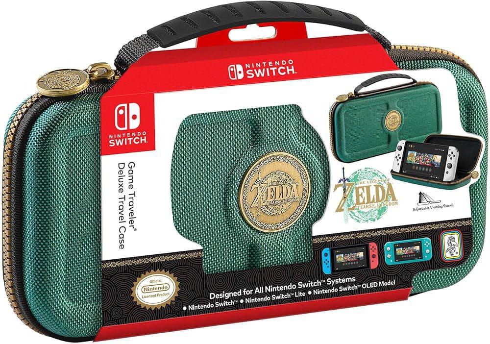 Estuche para Switch The Legend Of Zelda Verde