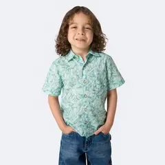 PIONIER - Camisa Moda Alejohh Popelina Niño