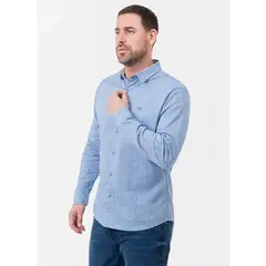 Norton - Camisa Clasico Bernald Ml Lino Hombre