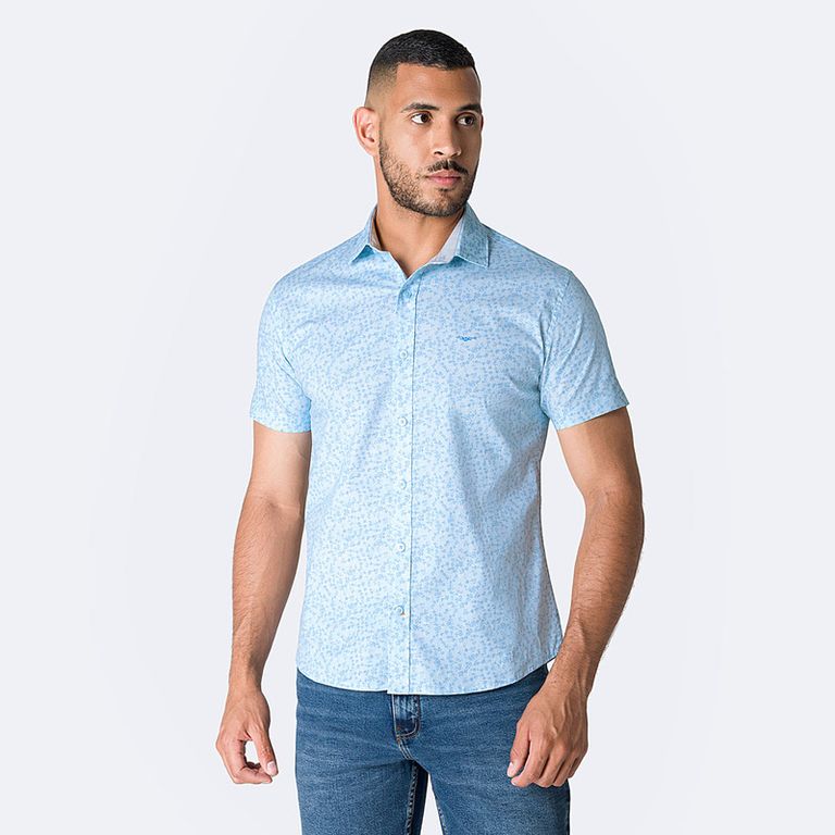 Camisa Clasico Cahil 1 Popelina Stretch Hombre