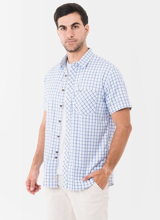 Camisa Clasico Luis 0024 Mc Cuadros Hombre