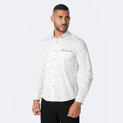 PIONIER - Camisa Moda Teohd Popelina Stretch Hombre
