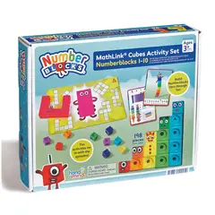 LEARNING - Numberblocks Mathlink Cubes 1-10 Activity Set 198 pcs