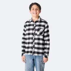 PIONIER - Camisa Moda Fabricyoo Villela Niño