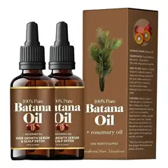 SM - 2x Unidades Aceite De Batana Para Crecimiento Del Cabello Y Contra Caida