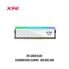 XPG - MEMORIA RAM LANCER BLADE AX5U6000C4816G-SLABRWH - 16GB DDR5-6000