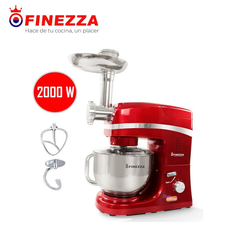 Batidora 2000W 5.5 lts. Con moledor de carne