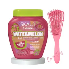 SKALA - CREMA DE PEINAR PARA CABELLO RIZADO SECO SIN DEFINICIÓN FRUITASTIC SANDÍA