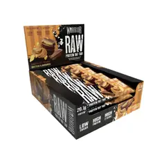 WARRIOR - Barra proteína Raw caja 12 unidades - Chocolate Peanut Butter