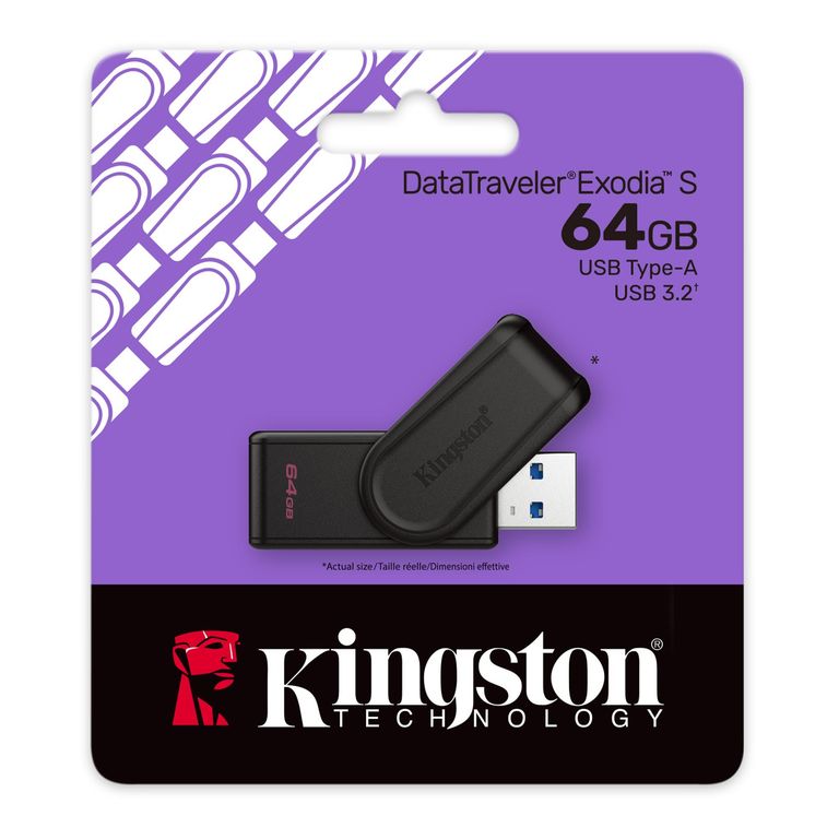 MEMORIA USB 64 GB DT EXODIA S