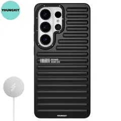 YOUNGKIT - Case para Samsung Galaxy S26 Ultra True Color Luggage MagSafe - Negro