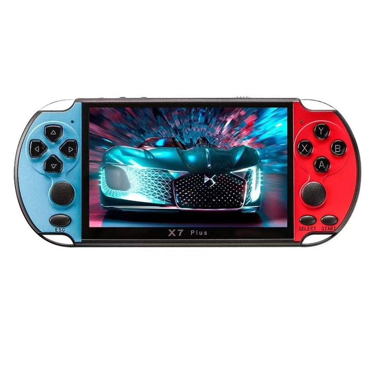 Consola retro de videojuegos X7 Plus 8GB 5.1 pulgadas pantalla