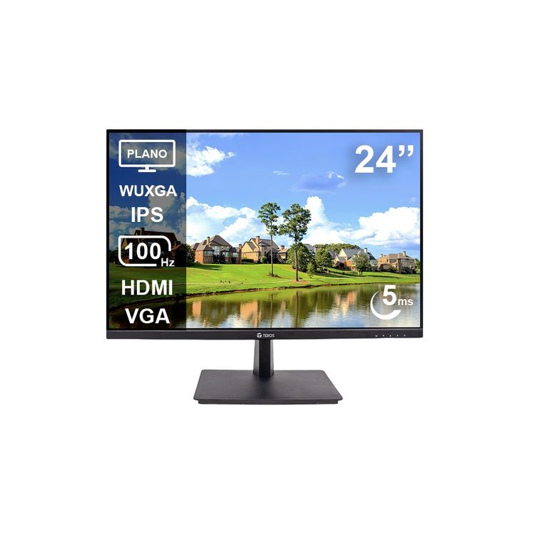 Monitor TE-2420CS 24 Pulg WUXGA IPS 100Hz 5ms HDMI VGA Negro