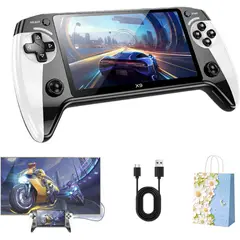 PUREPOWER - X9 Retro Handheld Console Retro Game Console with 5.5-Inch HD IPS Screen