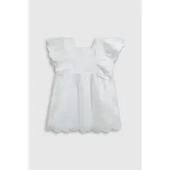 COLLOKY - Vestido Casual Infant Niña Blanco