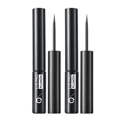 CYZONE - 2 Delineadores líquidos punta Plumón - Negro