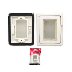 OPALUX - Placa de Pared Para Exterior Hidrobox KFWP01.WH