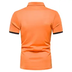 BAALATHKKO5 - Camiseta PiquÃ© Hombre Botones Manga Corta Premium Textura