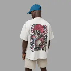 GENERICO - Polo streetwear de Demon Slayer - ECLIPSE