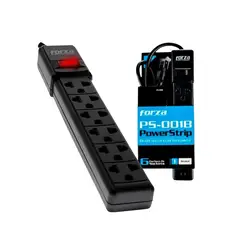 FORZA - REGLETA UNIVERSAL DE 6 TOMAS