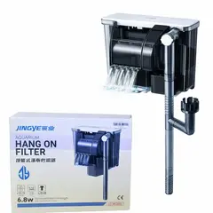 GENERICO - Filtro externo mochila JINGYE modelo JY-W355 para peceras y acuarios