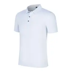 BAALATHKKO5 - Camisa Polo De Verano De Manga Corta Color Sólido De Secado