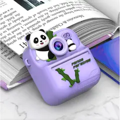 GENERICO - CAMARA PARA NIÑAS CON IMPRESORA TERMICA COLOR LILA